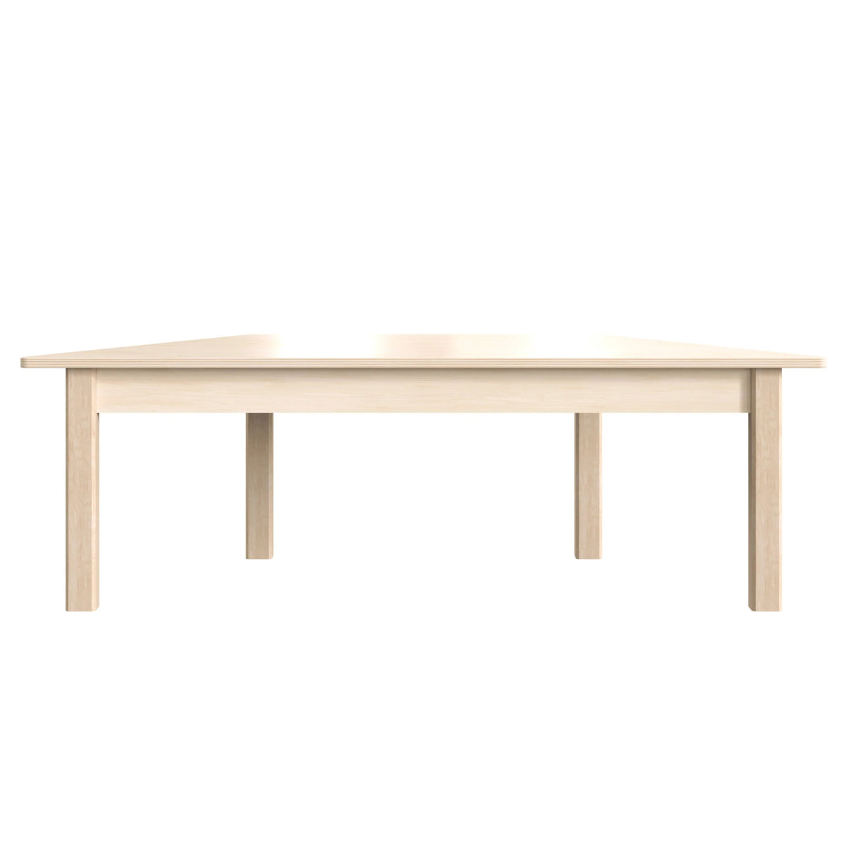 Flash Furniture Bright Beginnings Wood Activity Table, 20 3/4" x 47", Brown - photo 7