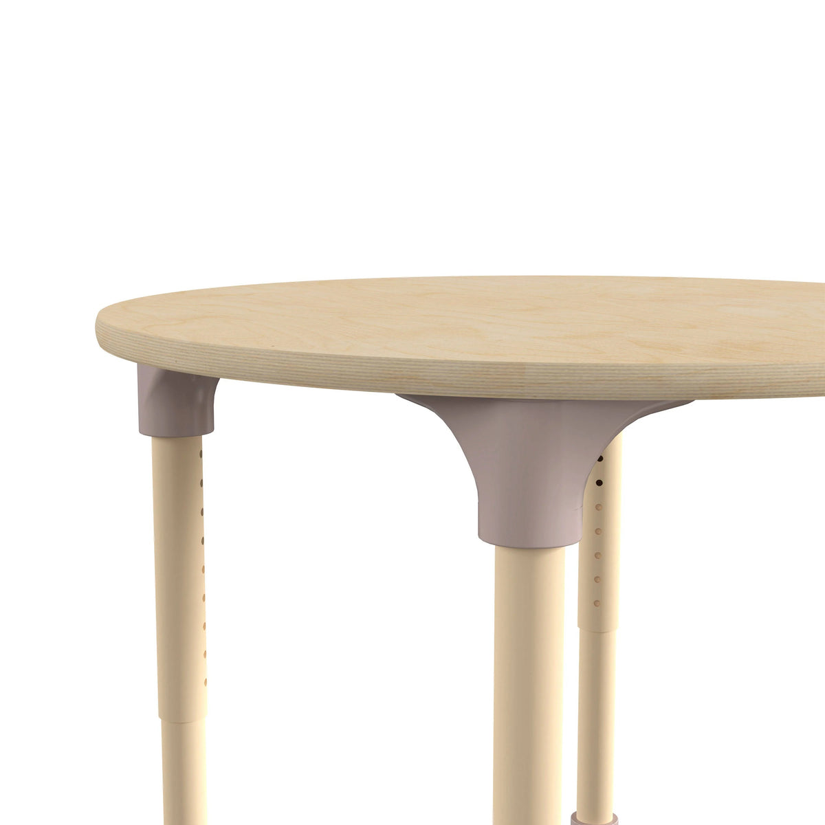 Flash Furniture Bright Beginnings Wood Activity Table, 15 - 23" High, Brown - photo 6