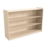 Flash Furniture MK-ME088029-GG Bright Beginnings Wood Storage Unit, 47 1/4" Wide, Beige - Default Title