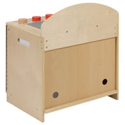 Flash Furniture MK-DP001-GG Wood Kitchen Stove, 20 1/4" Wide, Beige - photo 9