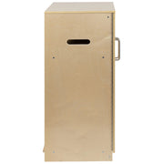 Flash Furniture MK-DP003-GG Wood Kitchen Refrigerator, 20 1/4" Wide, Beige - photo 9