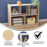 Flash Furniture MK-KE23940-GG Wood Storage Unit, 31 1/2" Wide, Beige - photo 3