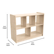 Flash Furniture MK-KE23940-GG Wood Storage Unit, 31 1/2" Wide, Beige - photo 4