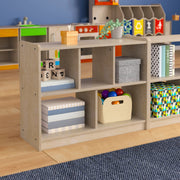 Flash Furniture MK-KE23940-GG Wood Storage Unit, 31 1/2" Wide, Beige - photo 5