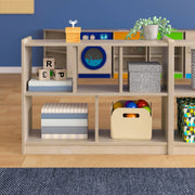 Flash Furniture MK-KE23940-GG Wood Storage Unit, 31 1/2" Wide, Beige - photo 6