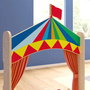 Flash Furniture MK-ME19202-GG Bright Beginnings Wood Puppet Theater, 31" Wide, Multicolor - photo 6