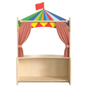 Flash Furniture MK-ME19202-GG Bright Beginnings Wood Puppet Theater, 31" Wide, Multicolor - photo 7
