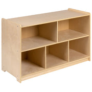 Flash Furniture Wood Storage Cabinet, 24" High, Beige - 36"