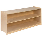 Flash Furniture Wood Storage Cabinet, 24" High, Beige - 48"