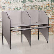 Flash Furniture MT-M6202 Laminate Carrel, 31 15/16" Wide - photo 2