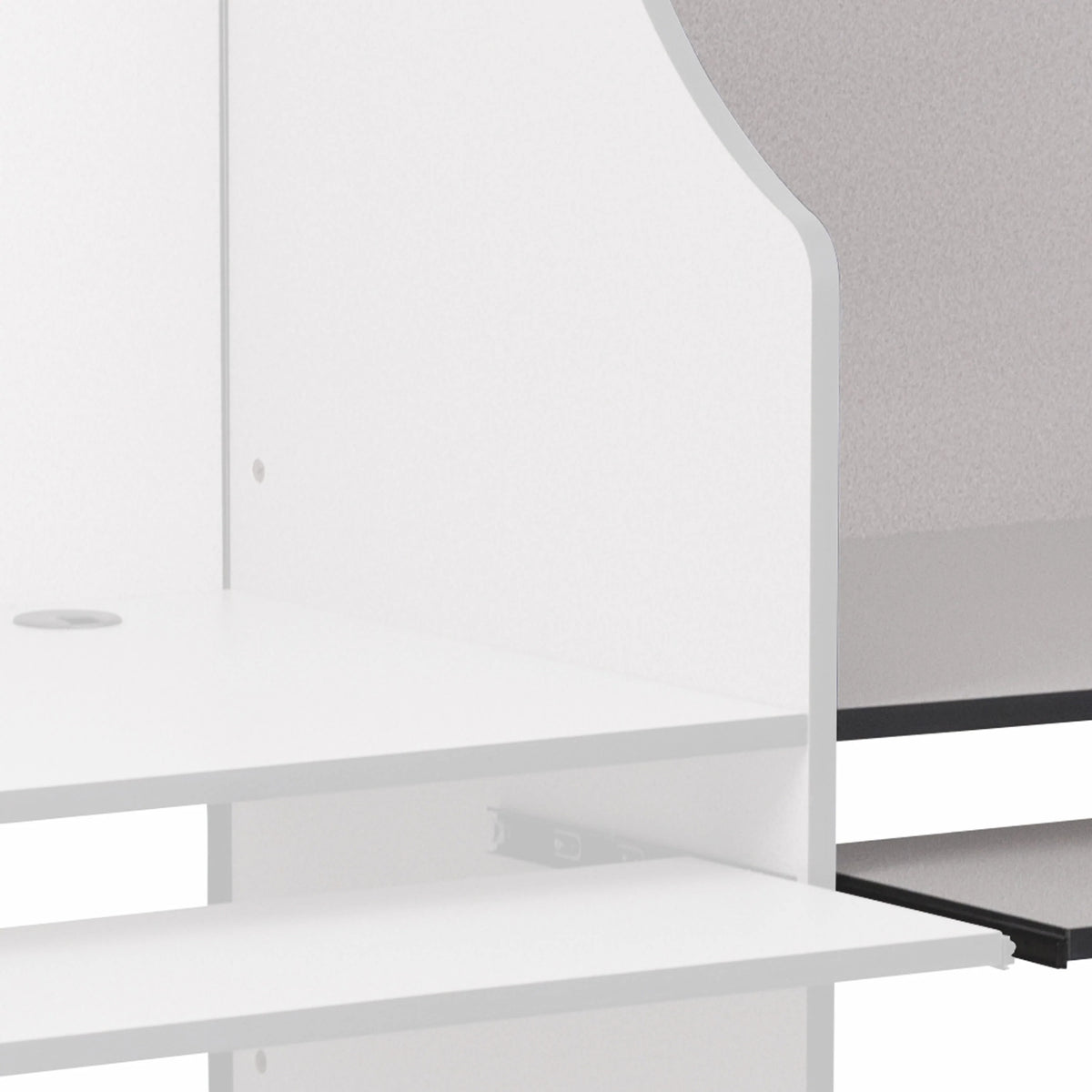 Flash Furniture MT-M6202 Laminate Carrel, 31 15/16" Wide - photo 6