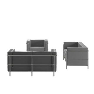 Flash Furniture ZB-REGAL-810-SET-GY-GG Reception Set, Gray - Default Title