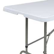 Flash Furniture RB-3096ADJ-GG Folding Table, 29" x 96", White - photo 5
