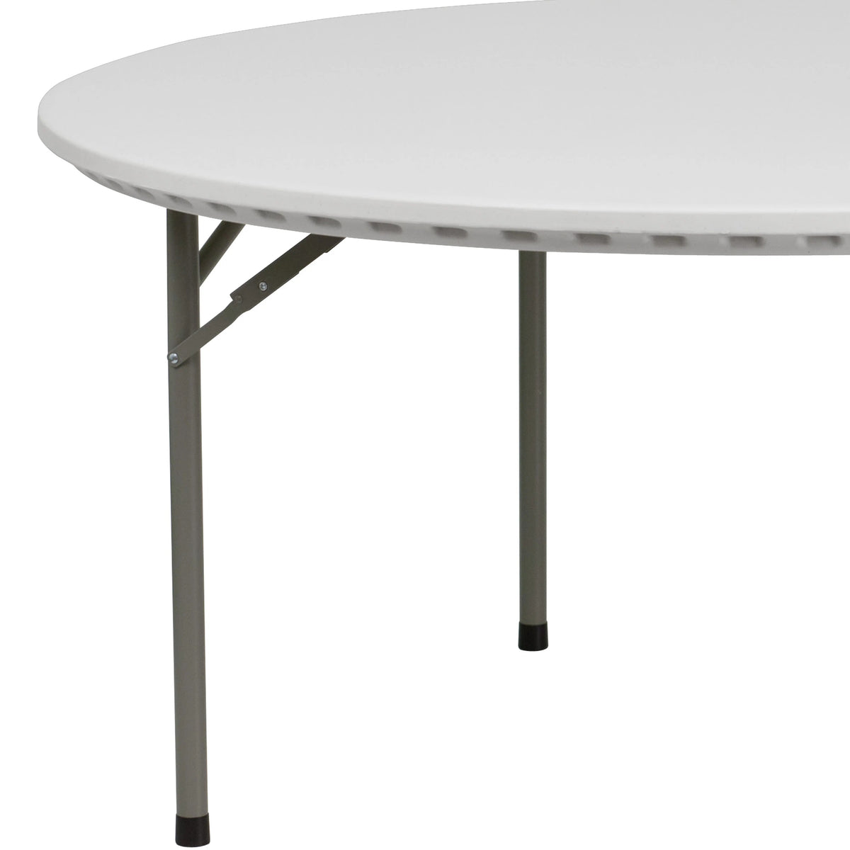 Flash Furniture Folding Table, 29" High, White - photo 4