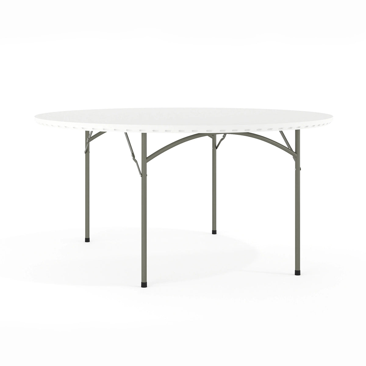 Flash Furniture Folding Table, 29" High, White - 60"
