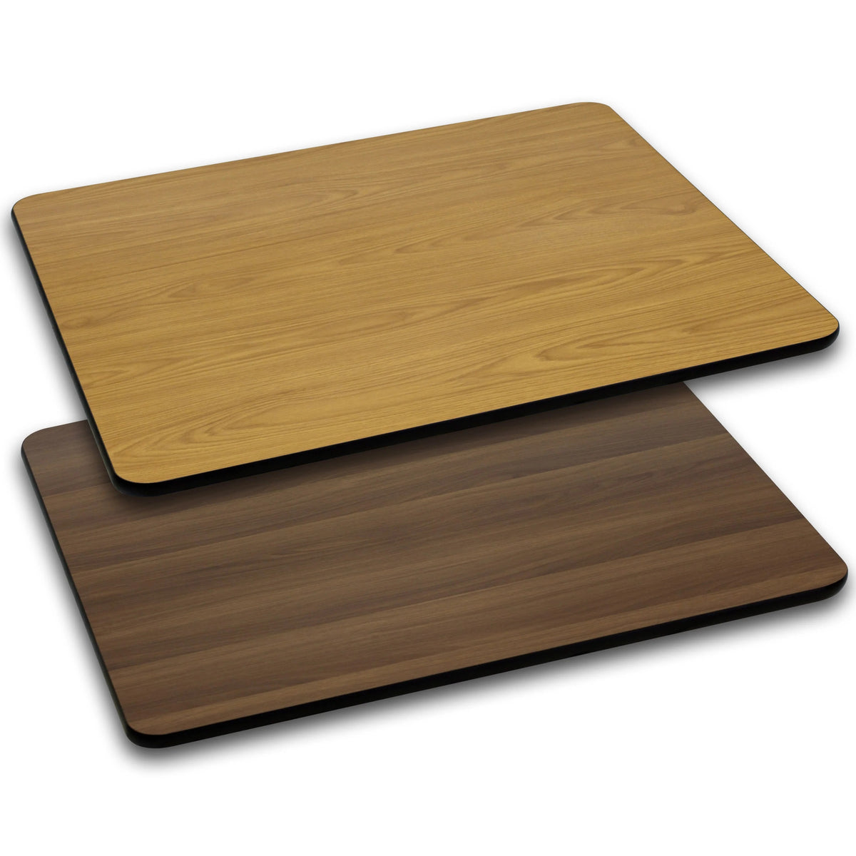 Flash Furniture Table Top, Brown - 30" x 48" Rectangular