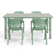 Flash Furniture YU-YCY-060-0034-RECT-TBL Plastic Table, 23 5/8" x 47 1/4" - photo 7