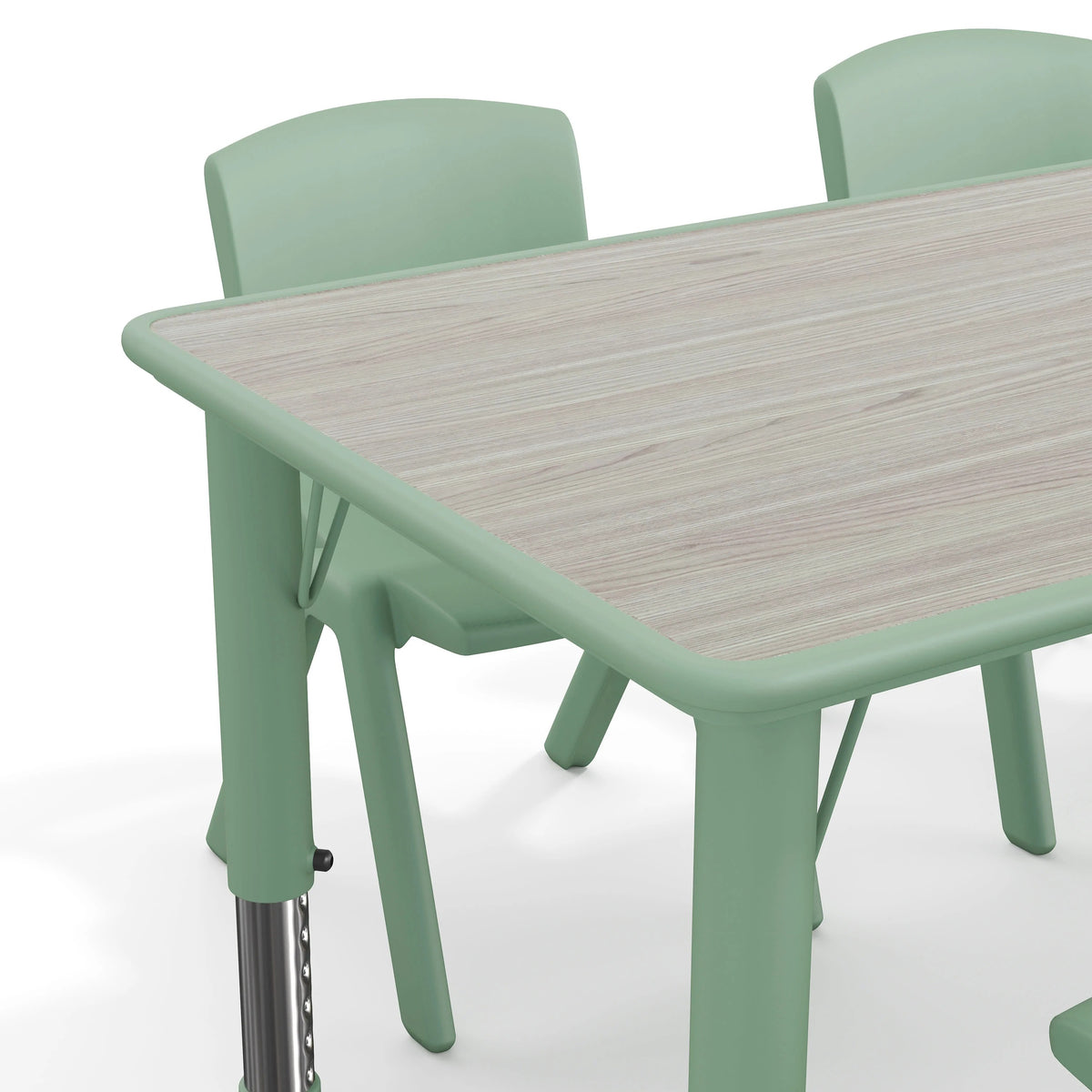 Flash Furniture YU-YCY-060-0034-RECT-TBL Plastic Table, 23 5/8" x 47 1/4" - photo 8