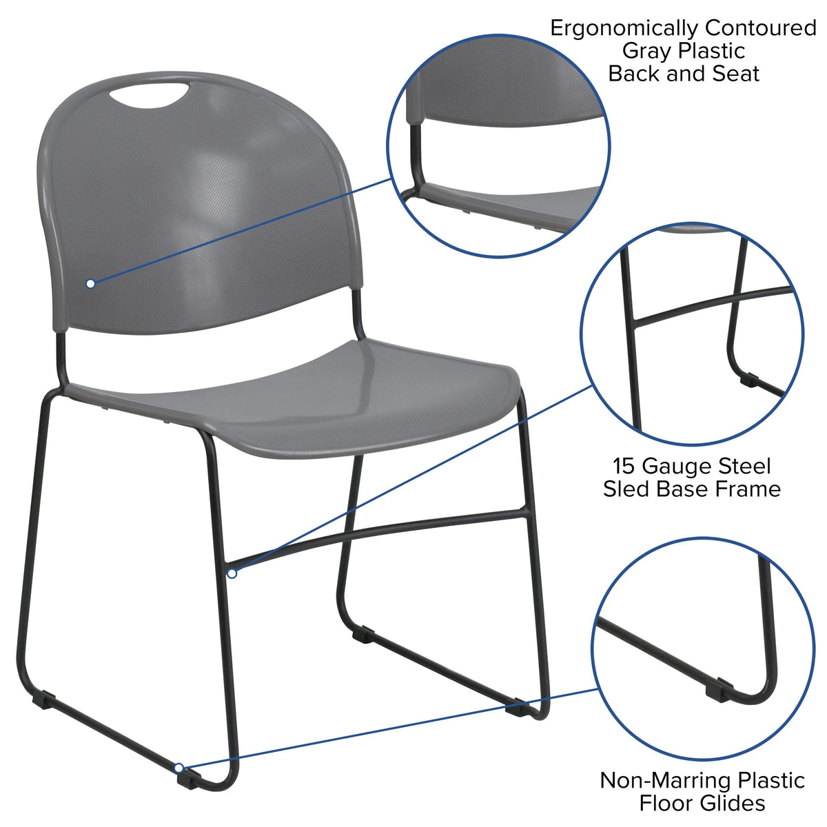 Flash Furniture RUT-188 Chair, 19 1/2" Wide - photo 2