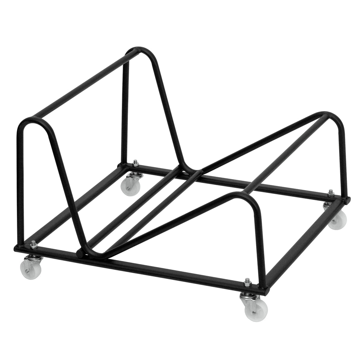 Flash Furniture RUT-188-DOLLY-GG Steel Chair Dolly, 22" x 29 3/4", Black - photo 8