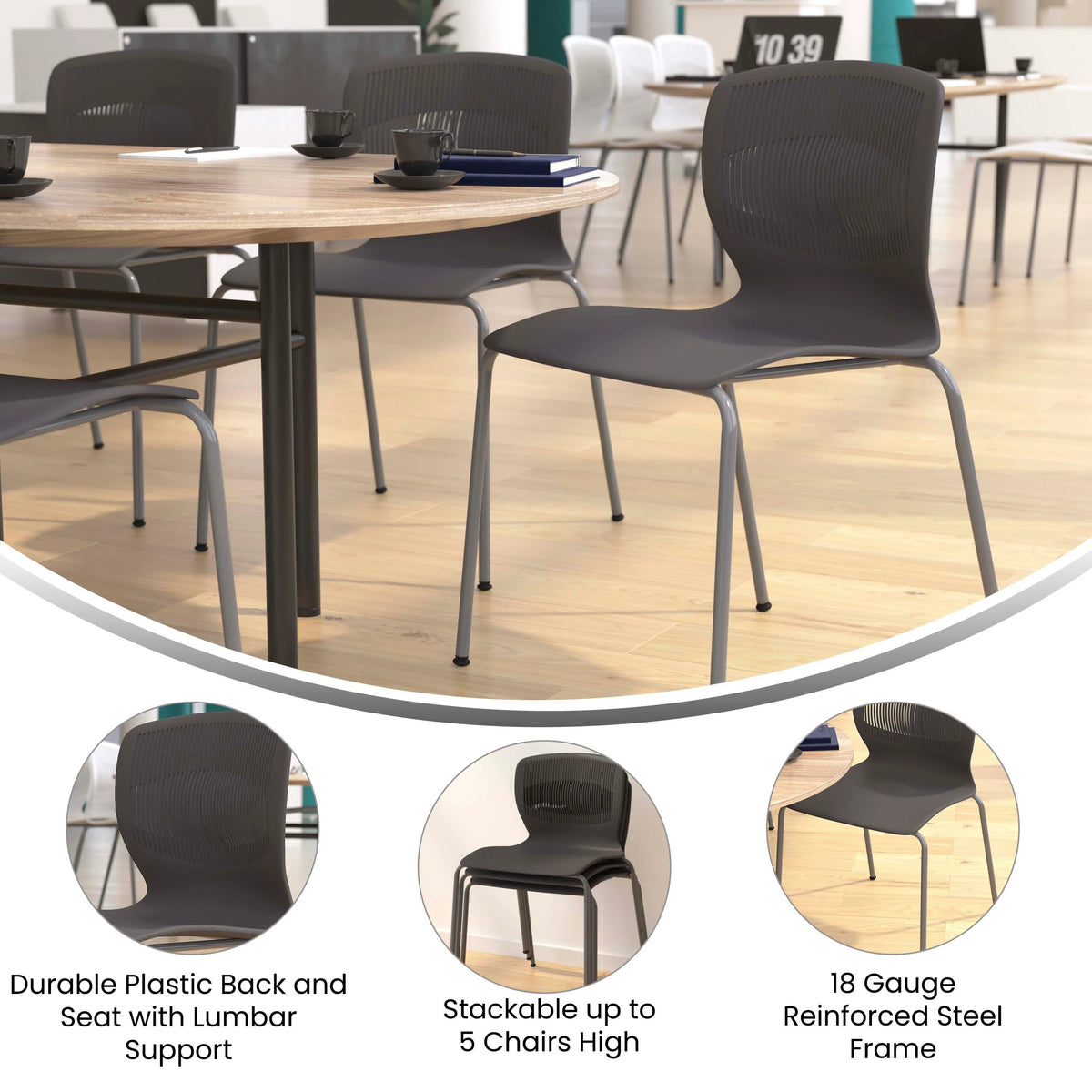 Flash Furniture RUT-NC618 Chair, 21" Wide - photo 3