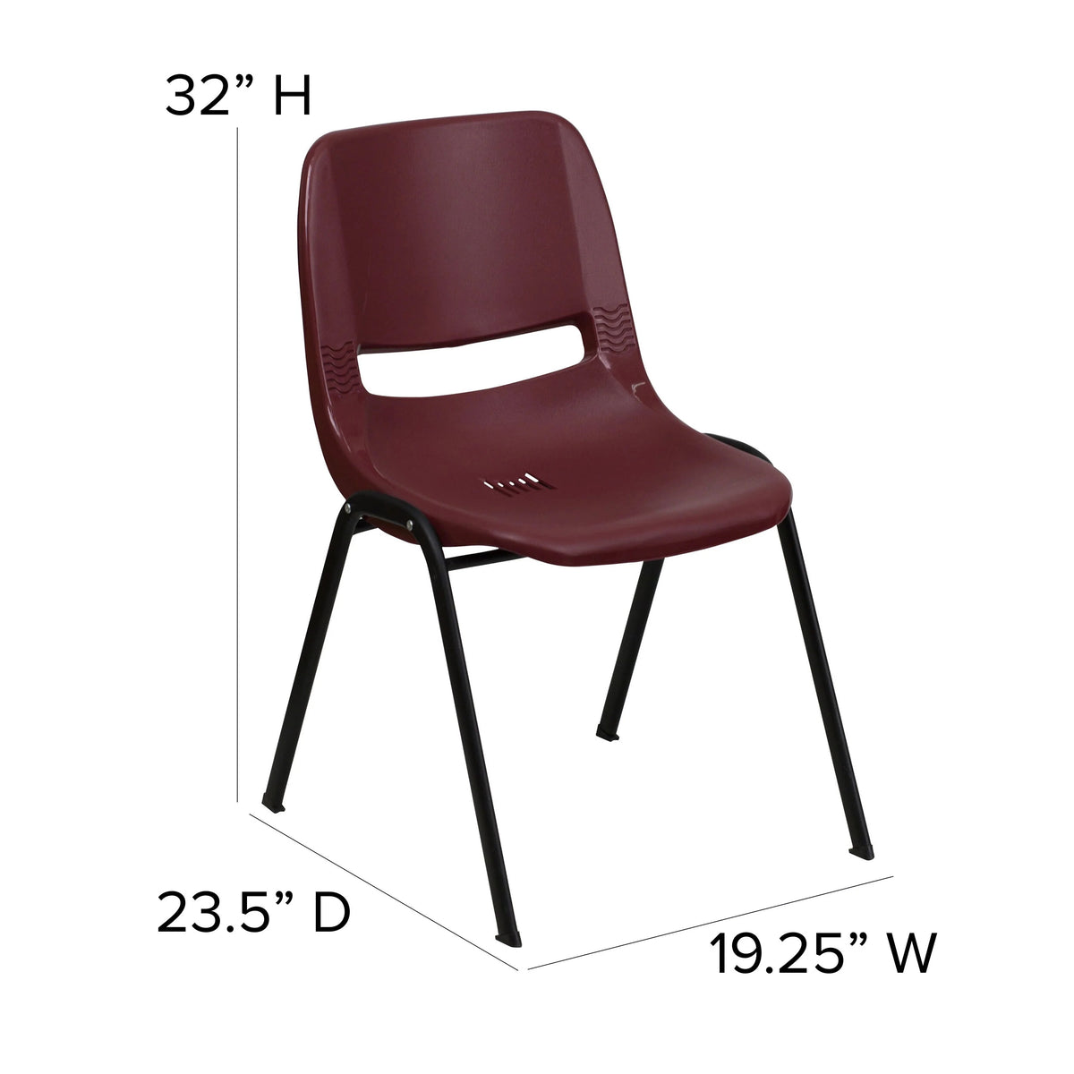 Flash Furniture RUT-EO1 Chair, 21" Wide - photo 4
