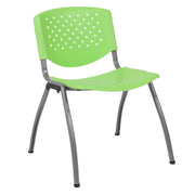 Flash Furniture RUT-F01A Plastic Chair, 20 3/4" Wide - Green