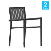 Flash Furniture 2-SB-A268C-BK-GG Chair, 22 1/2" Wide, 2/Case - photo 2