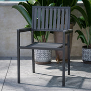 Flash Furniture 2-SB-A268C-BK-GG Chair, 22 1/2" Wide, 2/Case - photo 3
