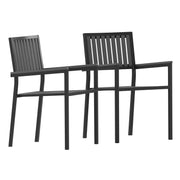 Flash Furniture 2-SB-A268C-BK-GG Chair, 22 1/2" Wide, 2/Case - Default Title