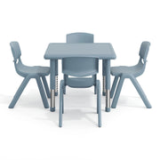Flash Furniture YU-YCX-0023-2-SQR-TBL-RED-E-GG Plastic Table, 24" x 24" - photo 5