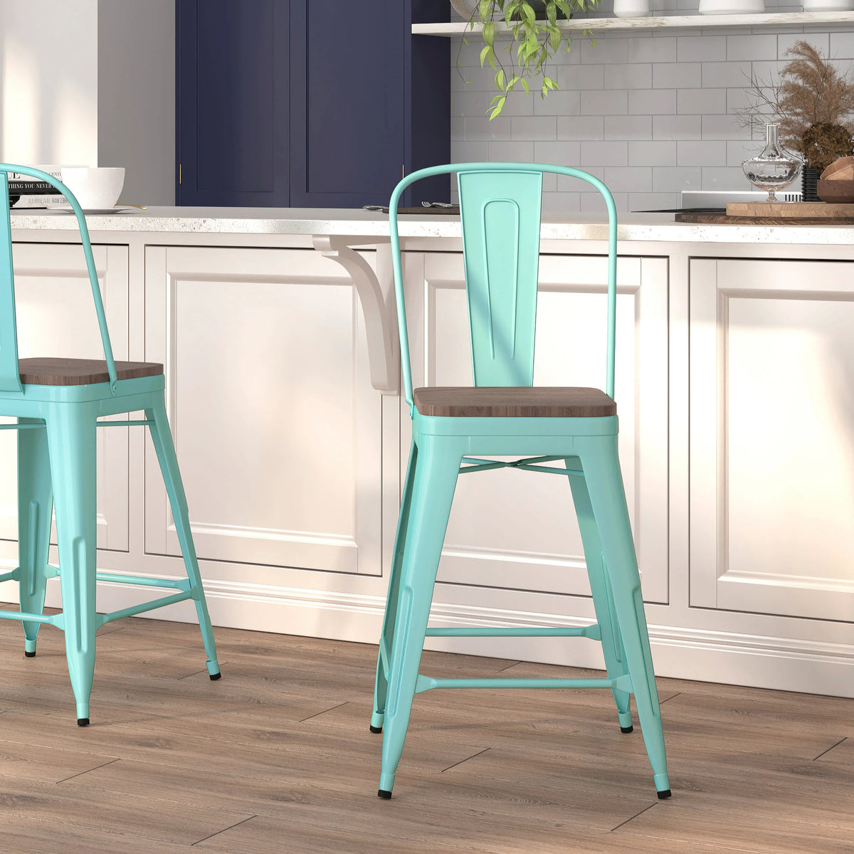 Flash Furniture ET-3534-24 Stool, 17 3/4" Wide - photo 6
