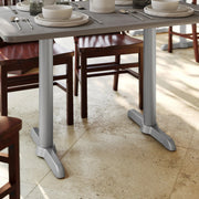 Flash Furniture XU-T0522 Cast Iron Table Base, 5" x 22", Black - photo 6