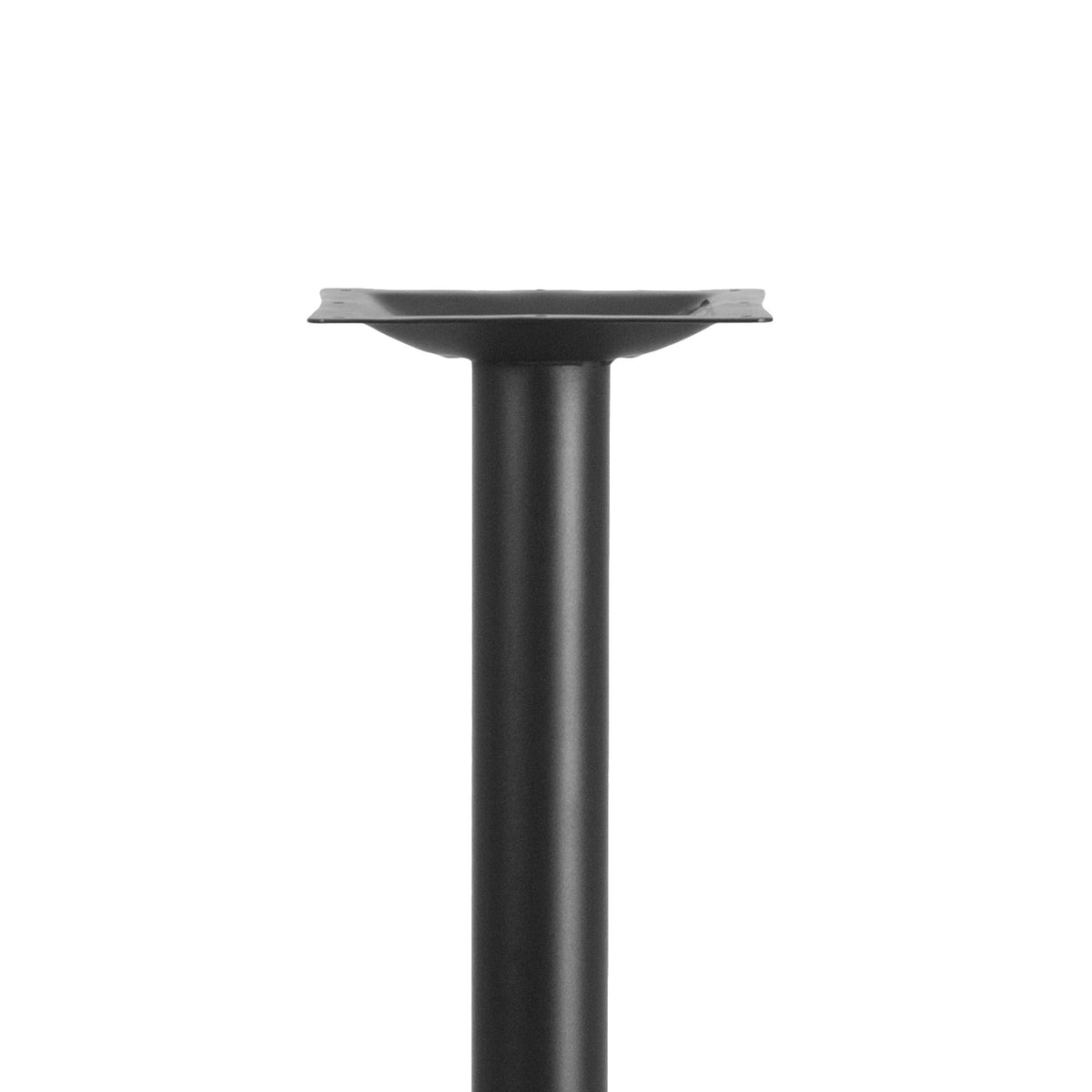 Flash Furniture XU-T3030 Cast Iron Table Base, 30" x 30", Black - photo 7