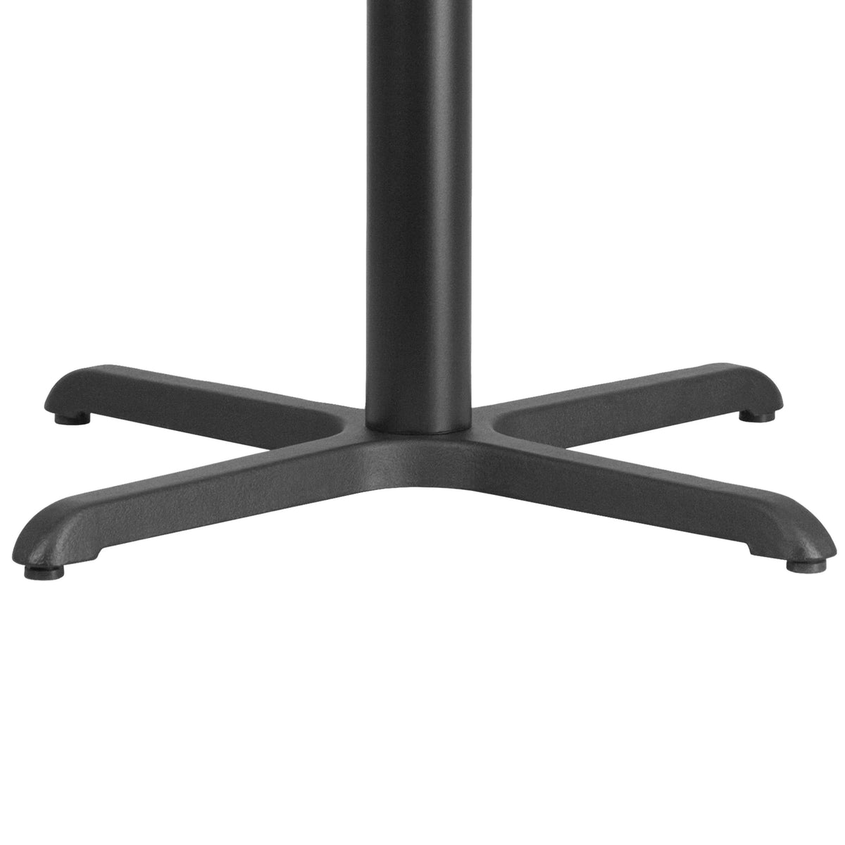Flash Furniture XU-T3030 Cast Iron Table Base, 30" x 30", Black - photo 8