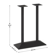 Flash Furniture XU-DG-TB002-OUT Table Base, 15" x 27" - photo 2
