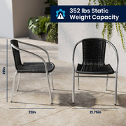 Flash Furniture TLH-020-BK-GG Chair, 21 3/4" Wide - photo 4