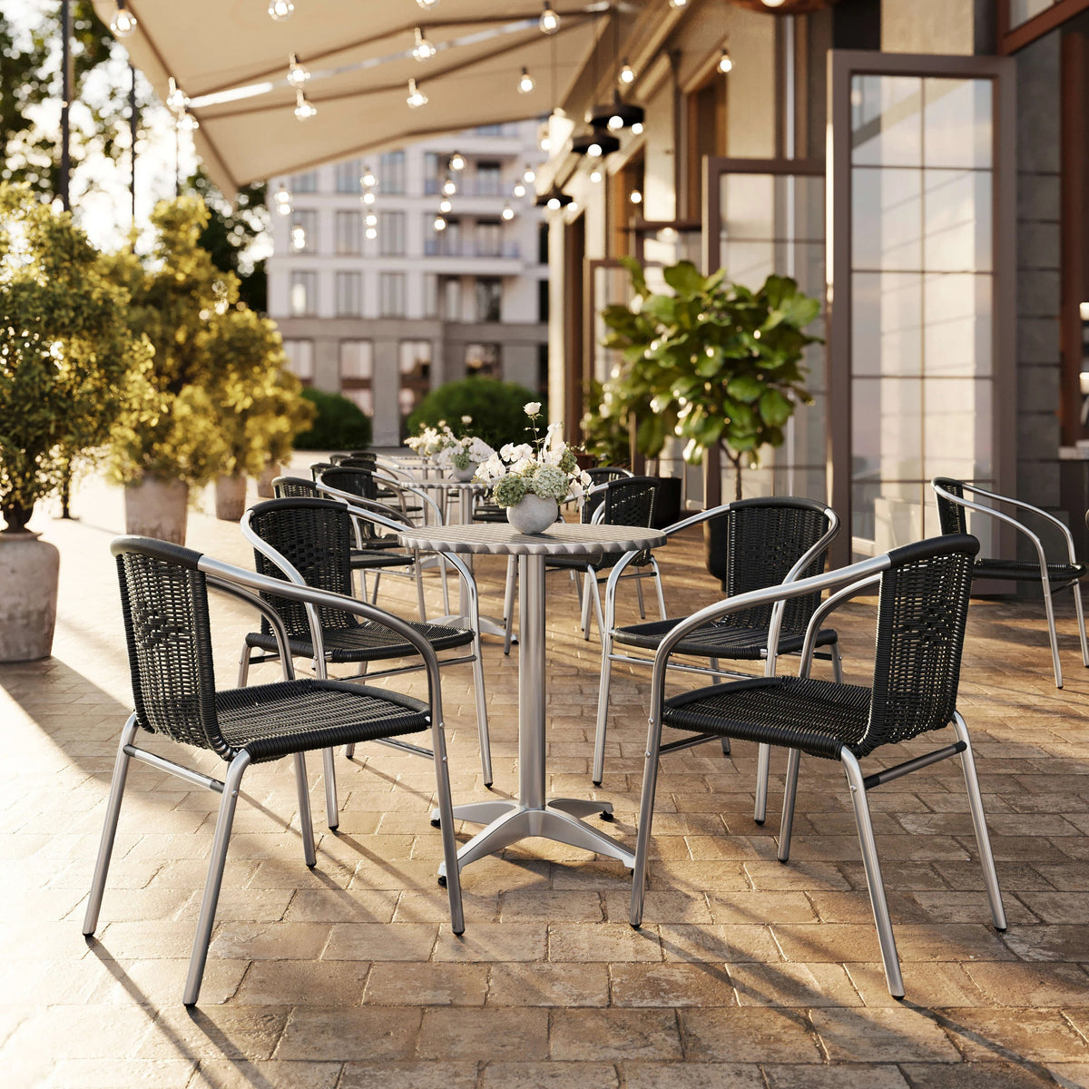Flash Furniture TLH-020-BK-GG Chair, 21 3/4" Wide - photo 5