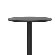 Flash Furniture TLH-059A-GG Folding Table, 23 1/4" Diameter, Silver - photo 3