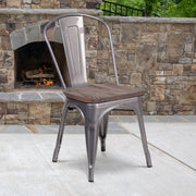 Flash Furniture XU-DG-TP001-WD-GG Chair, 17 3/4" Wide - photo 2