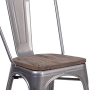 Flash Furniture XU-DG-TP001-WD-GG Chair, 17 3/4" Wide - photo 6