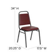 Flash Furniture FD-BHF-2-BN-GG Banquet Chair, 17 1/2" Wide - photo 4