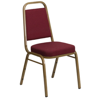 Flash Furniture FD-BHF-1-ALLGOLD Banquet Chair, 17 1/2" Wide - Burgundy
