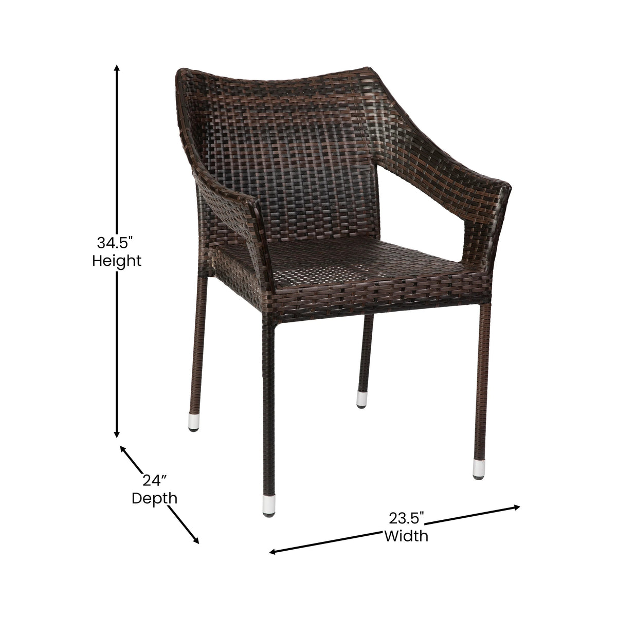 Flash Furniture TT-TT02 Chair, 23 1/2" Wide - photo 4