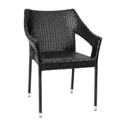 Flash Furniture TT-TT02 Chair, 23 1/2" Wide - Black
