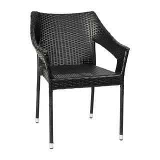 Flash Furniture TT-TT02 Chair, 23 1/2" Wide - Black