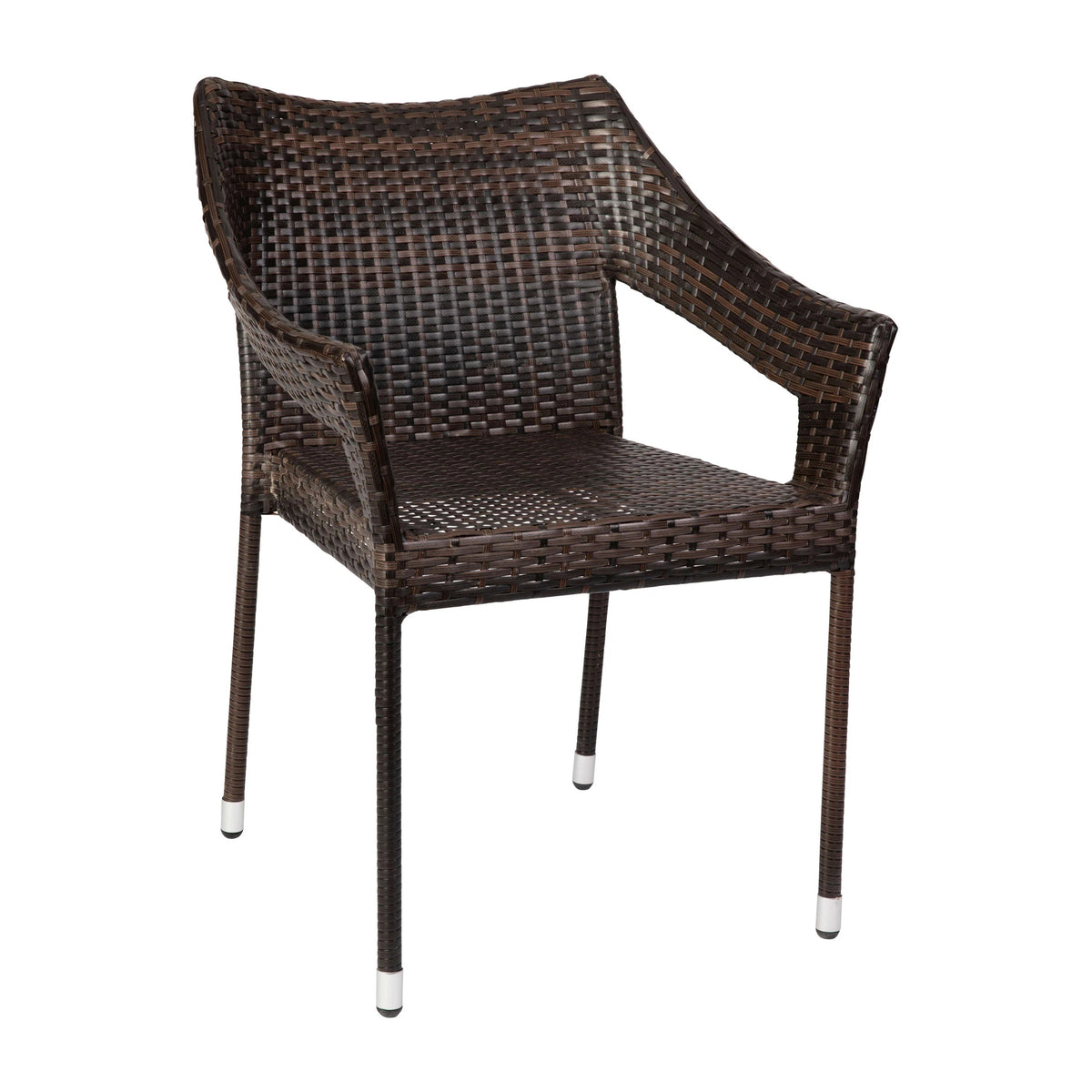 Flash Furniture TT-TT02 Chair, 23 1/2" Wide - Espresso