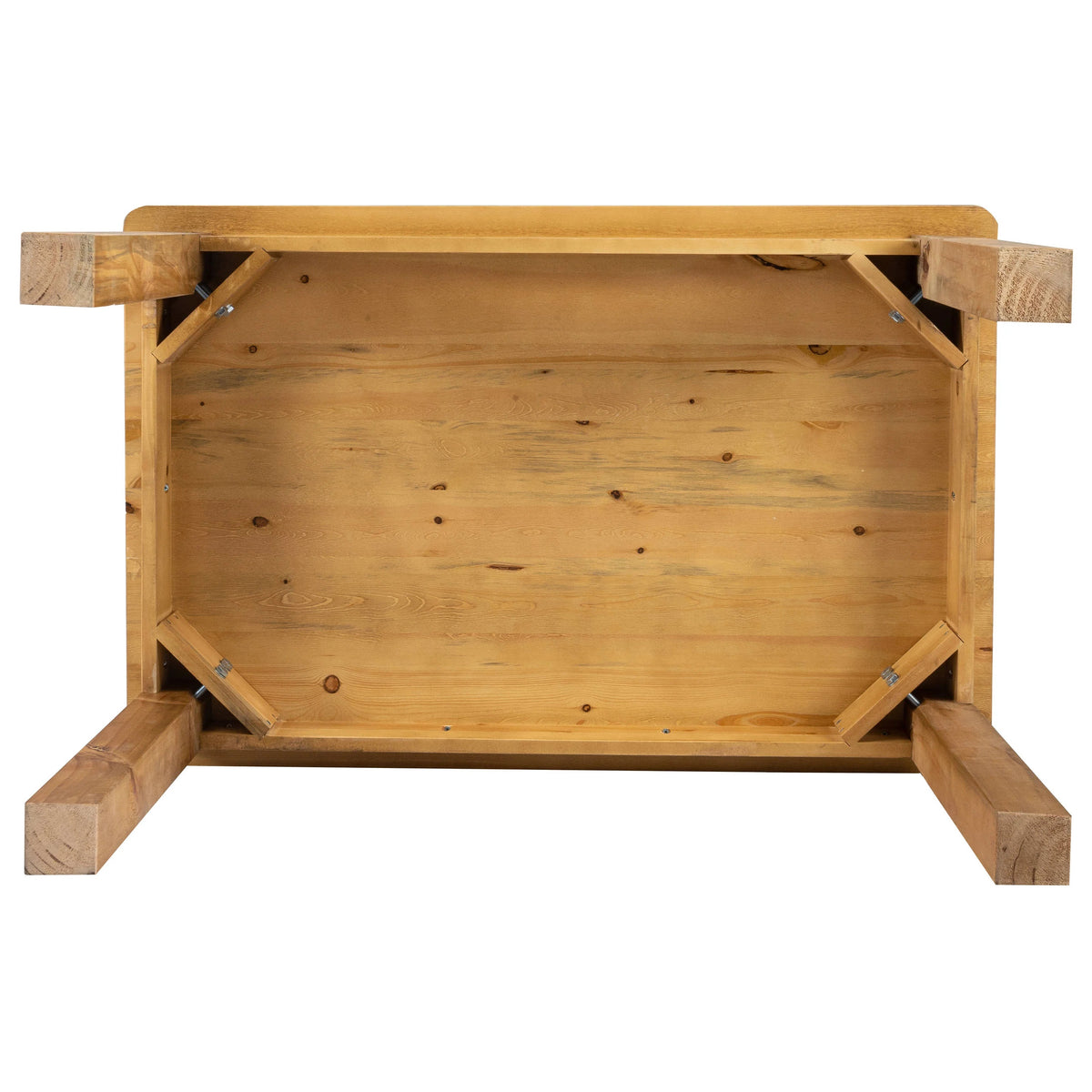 Flash Furniture XA-F Table, 30" High, Brown - photo 9