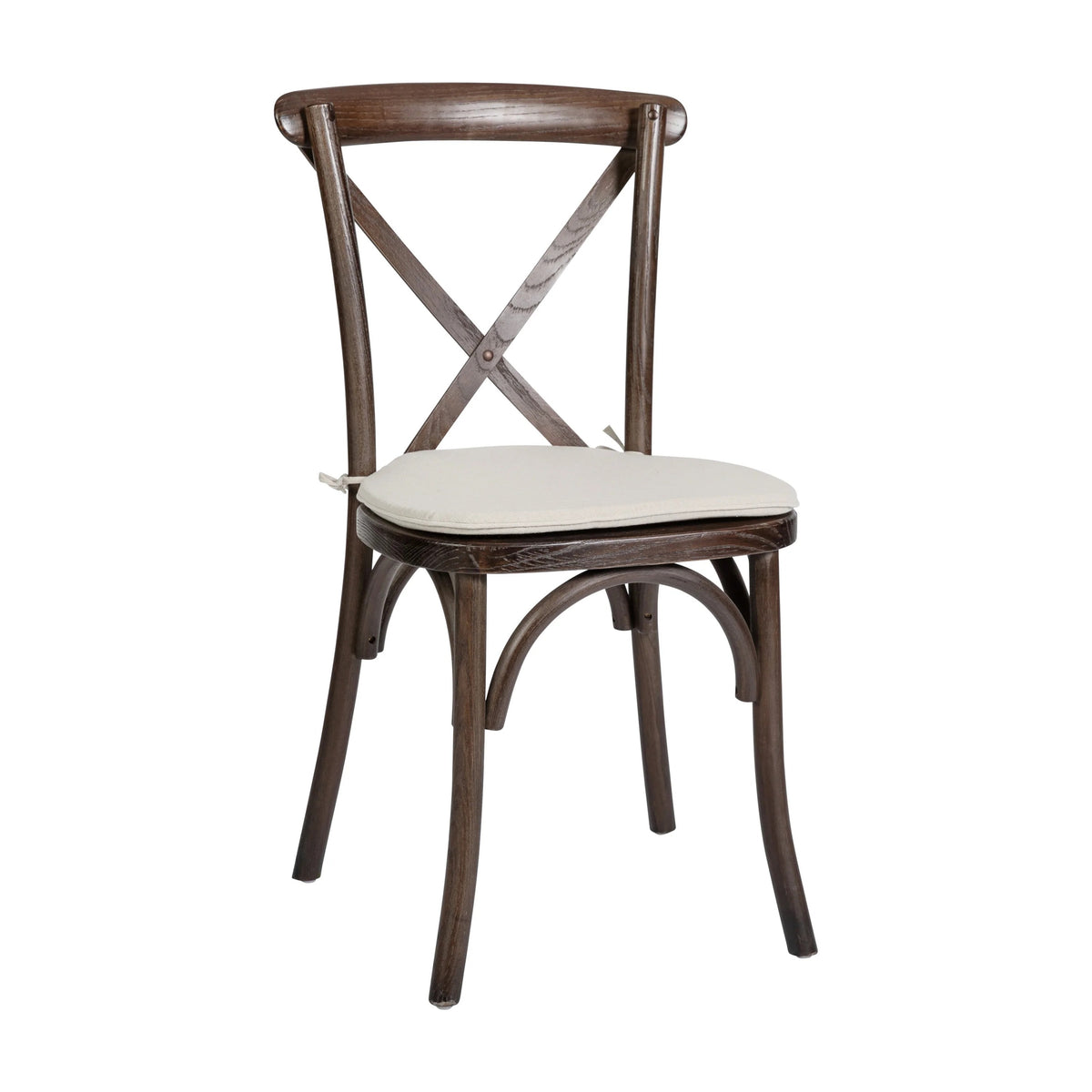 Flash Furniture XU-X Chair, 20 1/4" Wide - Mahogany