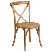 Flash Furniture XU-X Chair, 20 1/4" Wide - Oak